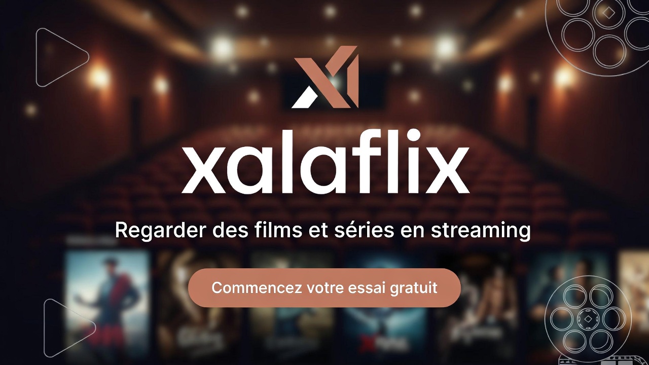 Interface de streaming Xalaflix sur tablette et smartphone